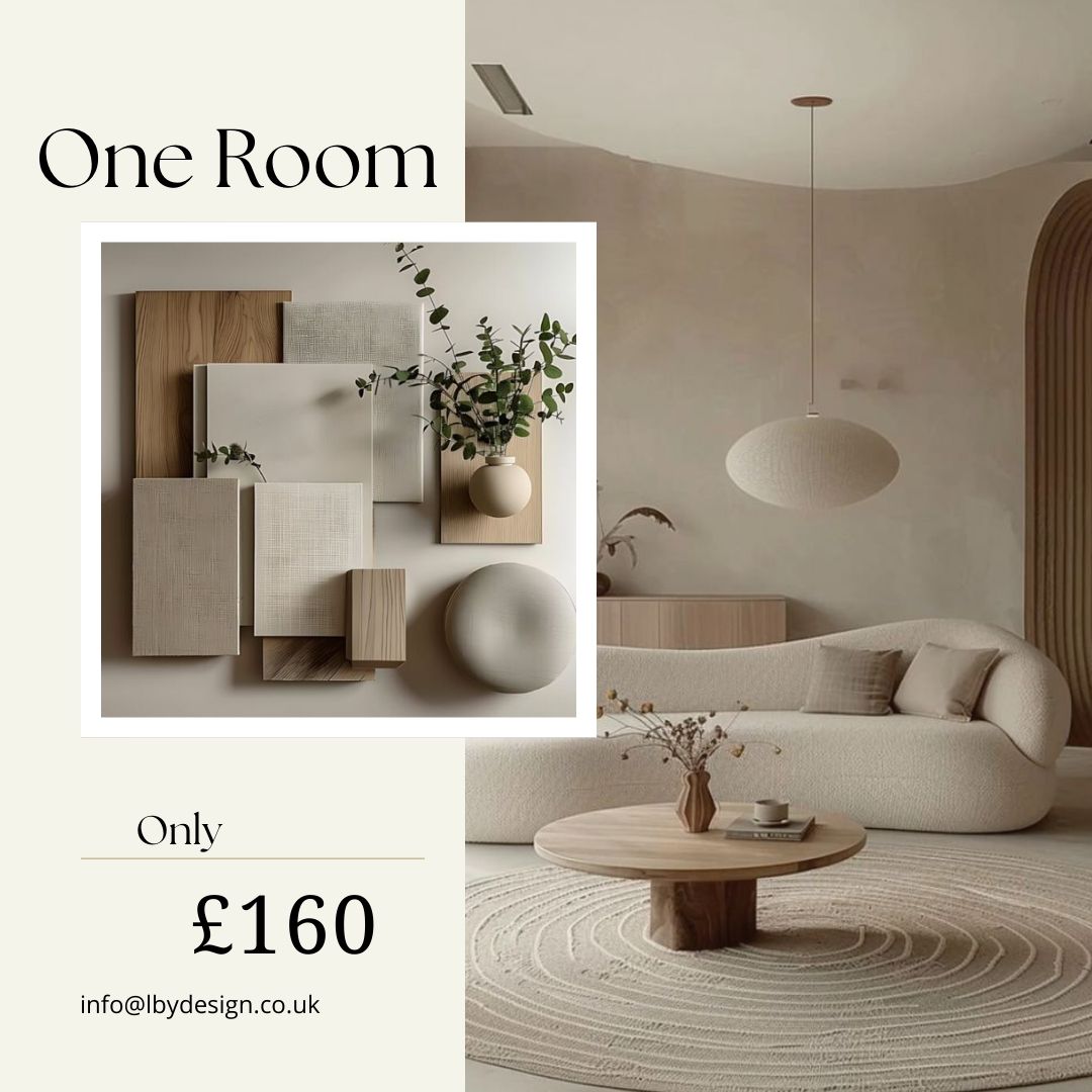 1 Room Interior Design Package