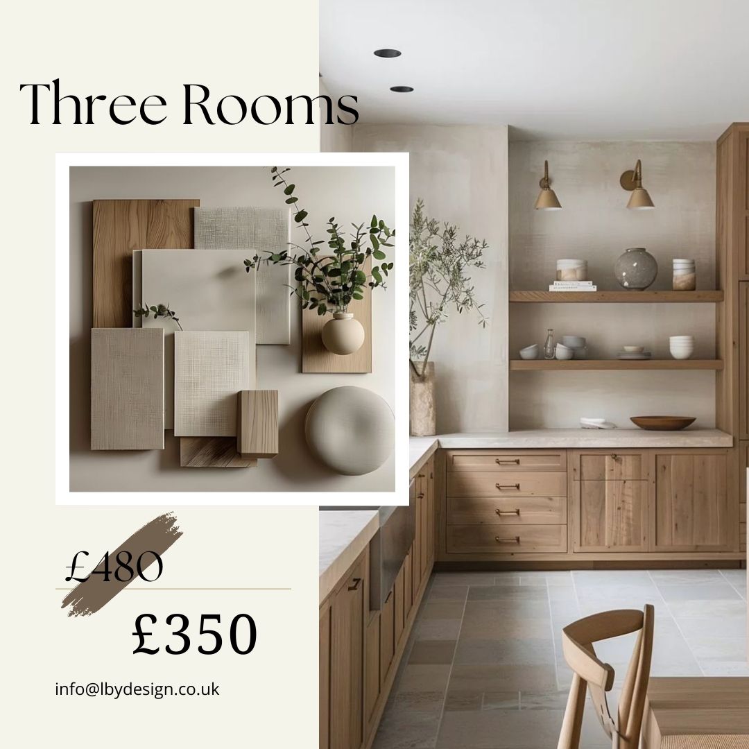 3 Room Interior Design Package