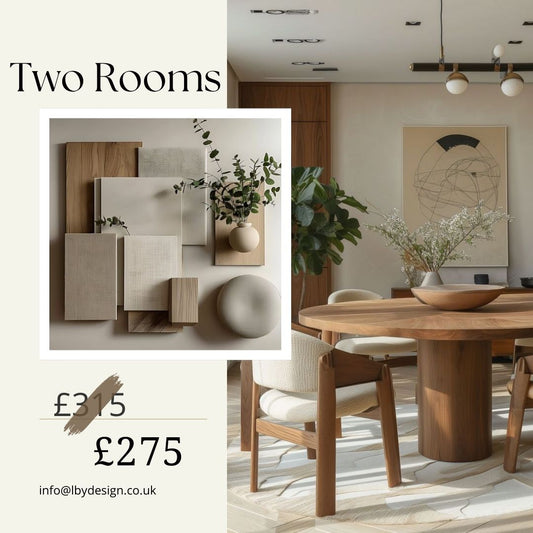 2 Room Interior Design Package